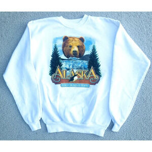 Alaska‎ Sweatshirt Grizzly Bear Zoe Cruise Tours Nature Outdoors